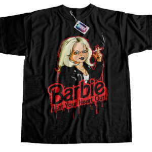 Camiseta estampada tiffany novia de chucky 001