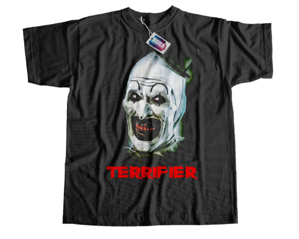 Camiseta estampada art the clown terrifier