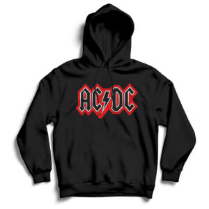 Hoodie ACDC 002 estampado con el logo de la banda