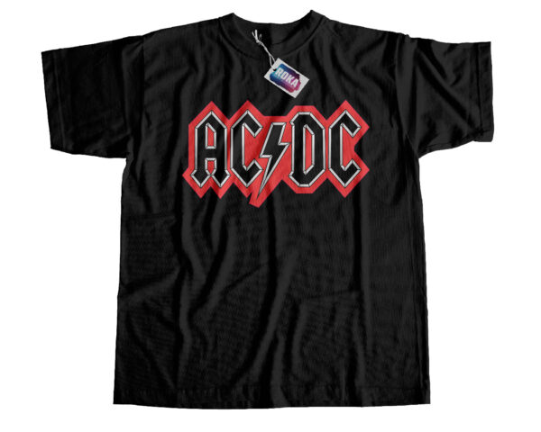 Camiseta ACDC 002 con el logo de la banda