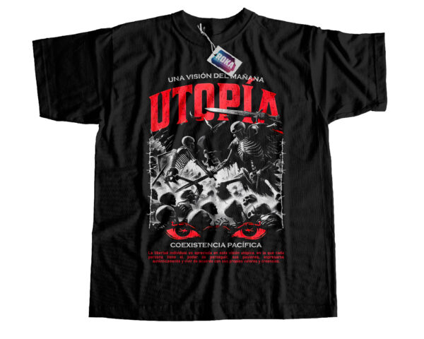 Camiseta brutalismo 003 utopia