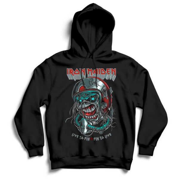 Hoodie iron maiden 005