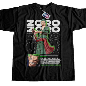 Camiseta one piece 009 estampado con Zoro