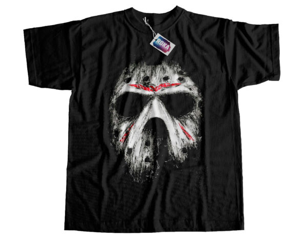 Camiseta Viernes 13 002 estampado mascara Jason Voorhees