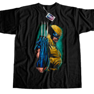 camiseta wolverine 001 diseño exclusivo del mutante favorito