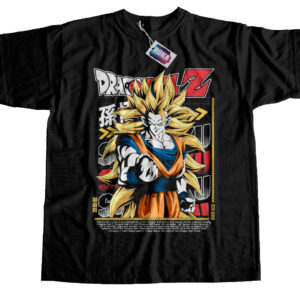 Camiseta Dragon Ball 009 Goku super saiyajin fase 3