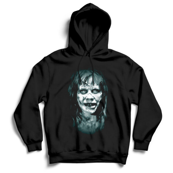 Hoodie de El exorcista con la cara de Regan Macneil