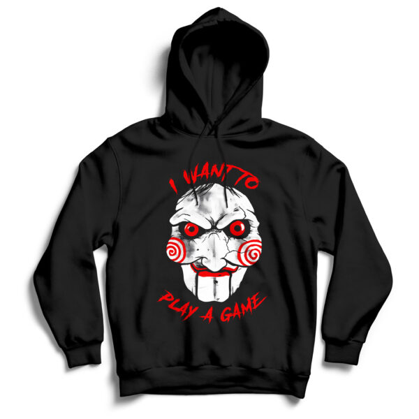 Hoodie estampado con jigsaw 001