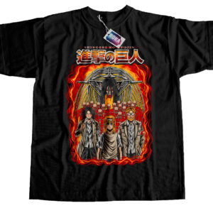 Camiseta shingeki no kyoyin 002 El Retumbar