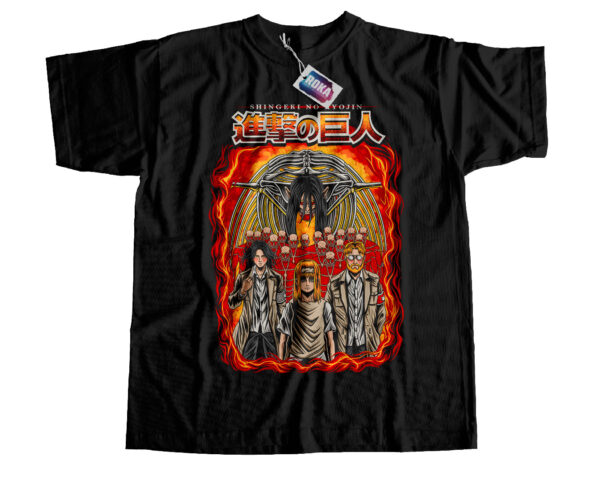 Camiseta shingeki no kyoyin 002 El Retumbar