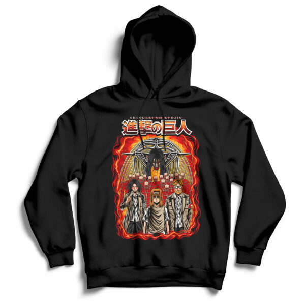 Hoodie shingeki no kyoyin 002 El Retumbar