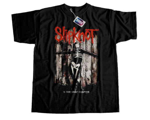 Camiseta slipknot 006 Album 5 the gray chapter