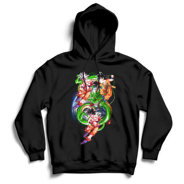 Hoodie dragon ball 007 goku etapas de vida